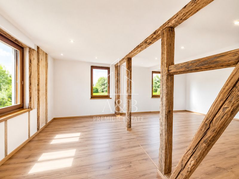 ** Charmantes Fachwerkhaus mit Burgblick + EFH als Kapitalanlage **